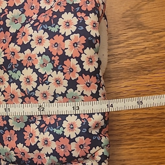 Carters 18 Months Toddler Floral Hooded Puffer Jacket - Picture 7 of 9